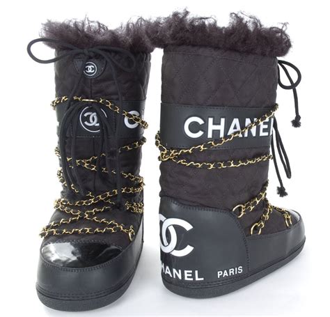 chanel ski boots price|chanel high heeled shoes.